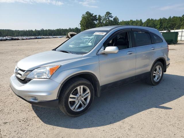HONDA CR-V EXL 2011 with VIN 5J6RE3H72BL011587 - Photo from auction