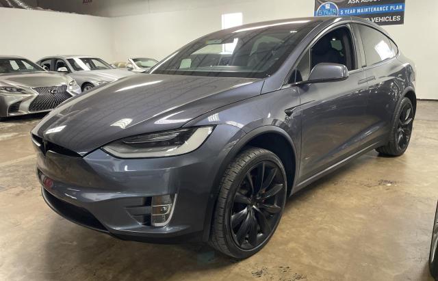 Photo 2 from auction – 2020 TESLA MODEL X with VIN 5YJXCDE42LF273438
