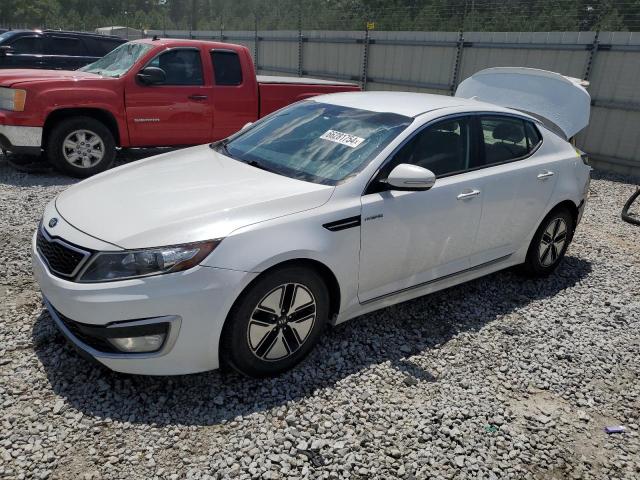 KIA OPTIMA HYB 2013 with VIN KNAGM4AD3D5044740 - Photo from auction