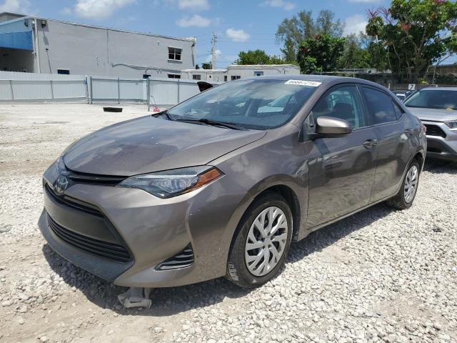 TOYOTA COROLLA L 2017 with VIN 2T1BURHE1HC845510 - Photo from auction