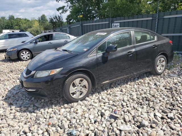 HONDA CIVIC LX 2013 with VIN 19XFB2F59DE011109 - Photo from auction
