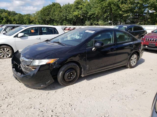HONDA CIVIC LX 2012 with VIN 2HGFB2F54CH571334 - Photo from auction