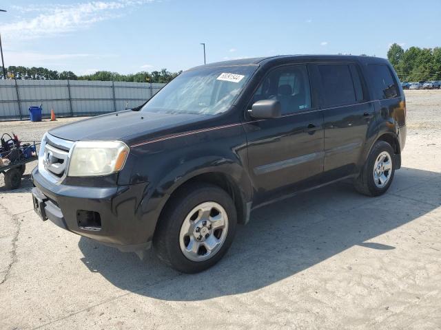 HONDA PILOT LX 2011 with VIN 5FNYF3H21BB044778 - Photo from auction