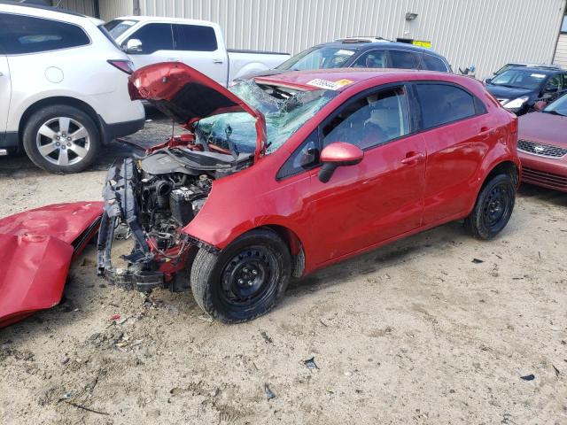 KIA RIO LX 2014 with VIN KNADM5A39E6401916 - Photo from auction