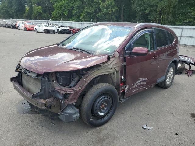 HONDA CR-V EX 2014 with VIN 5J6RM4H52EL099326 - Photo from auction