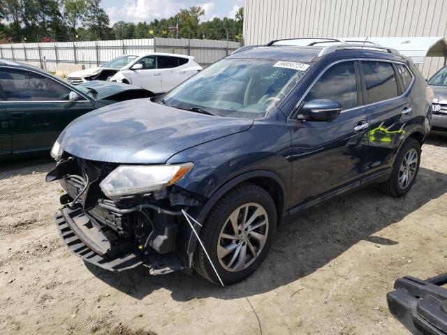 NISSAN ROGUE S 2015 with VIN 5N1AT2MT7FC818680 - Photo from auction