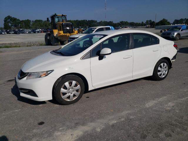 HONDA CIVIC LX 2013 with VIN 2HGFB2F54DH557192 - Photo from auction