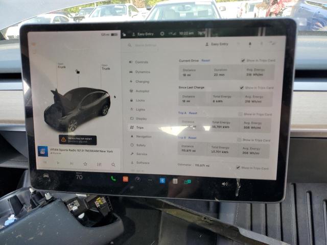 Photo 9 from auction – 2021 TESLA MODEL Y with VIN 5YJYGDEE8MF183925
