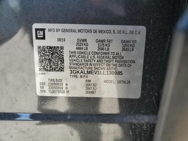 Photo 14 from auction – 2020 GMC TERRAIN SL with VIN 3GKALMEV1LL130985