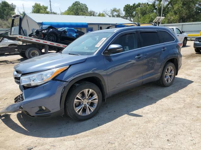 TOYOTA HIGHLANDER 2014 with VIN 5TDKKRFH2ES031209 - Photo from auction
