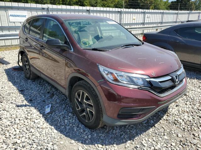 Photo 4 from auction – 2016 HONDA CR-V SE with VIN 2HKRM3H49GH515645