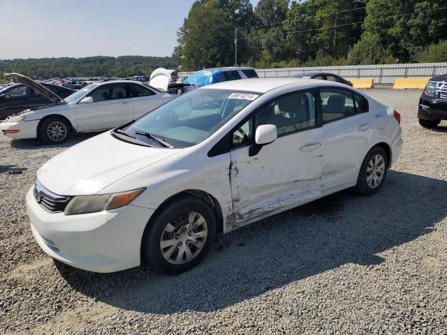 HONDA CIVIC LX 2012 with VIN 2HGFB2F59CH335312 - Photo from auction