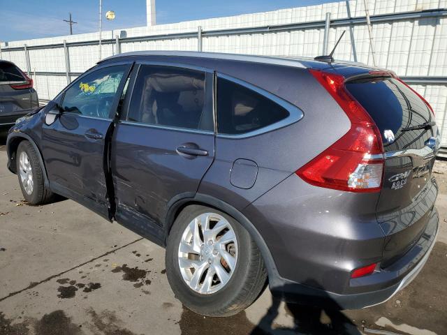 Photo 2 from auction – 2015 HONDA CR-V EXL with VIN 5J6RM4H70FL028905