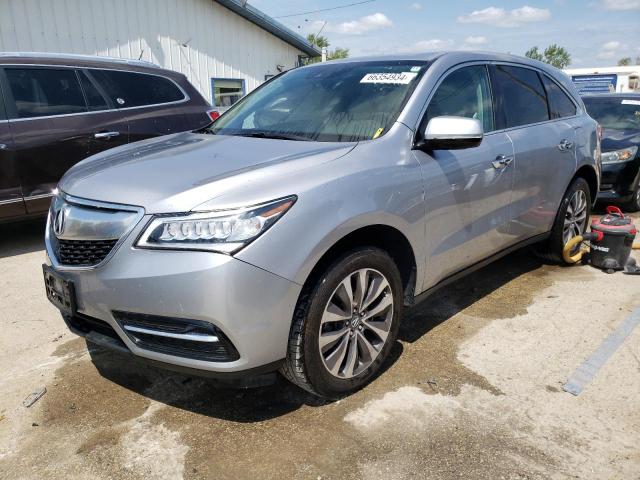 ACURA MDX TECHNO 2016 with VIN 5FRYD4H41GB020189 - Photo from auction