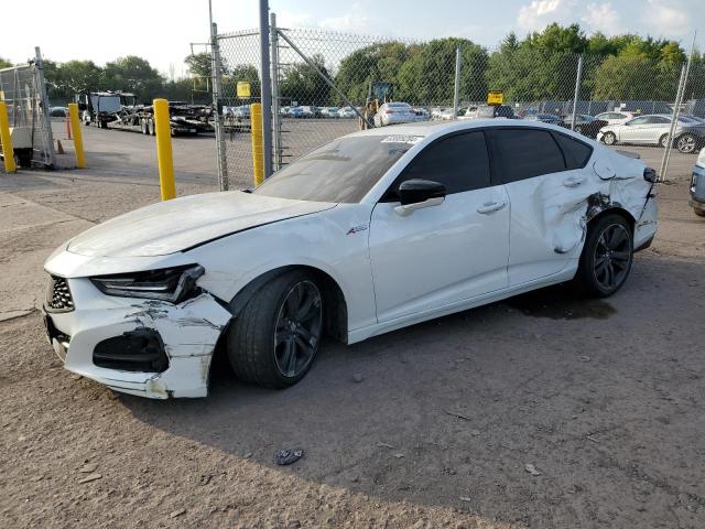 ACURA TLX TECH A 2022 with VIN 19UUB6F55NA000385 - Photo from auction