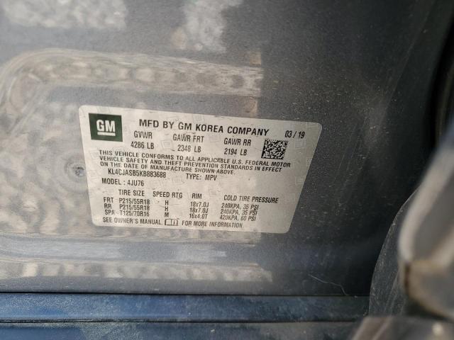Photo 14 from auction – 2019 BUICK ENCORE PRE with VIN KL4CJASB5KB883688