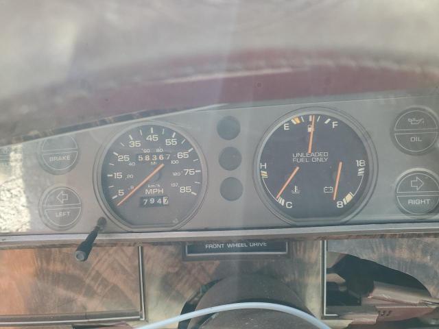 Photo 9 from auction – 1986 CHRYSLER LEBARON with VIN 1C3BC55E5GG283860