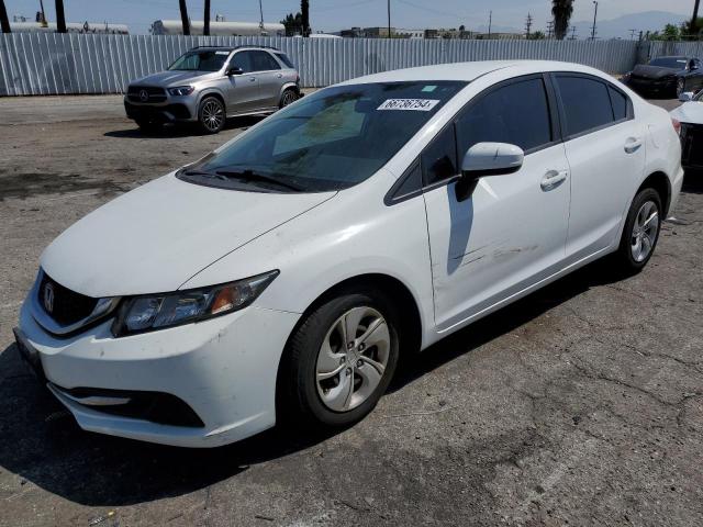 HONDA CIVIC LX 2014 with VIN 19XFB2F58EE268487 - Photo from auction