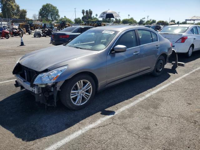 INFINITI G37 BASE 2012 with VIN JN1CV6APXCM626944 - Photo from auction