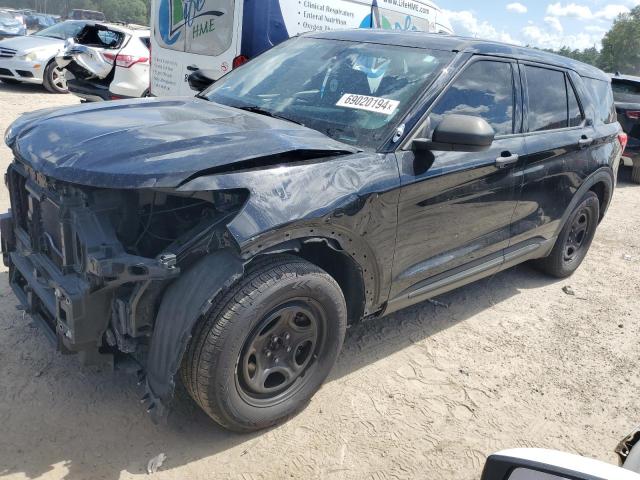 FORD EXPLORER P 2021 with VIN 1FM5K8AB8MGB73241 - Photo from auction
