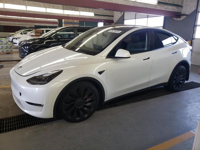 TESLA MODEL Y 2023 with VIN 7SAYGDEFXPF788349 - Photo from auction