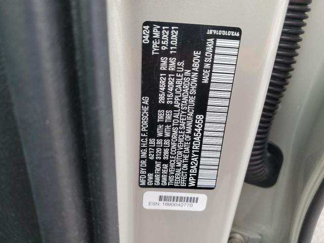 Foto 14 de la subasta – 2024 PORSCHE CAYENNE CO con VIN WP1BA2AY1RDA54658