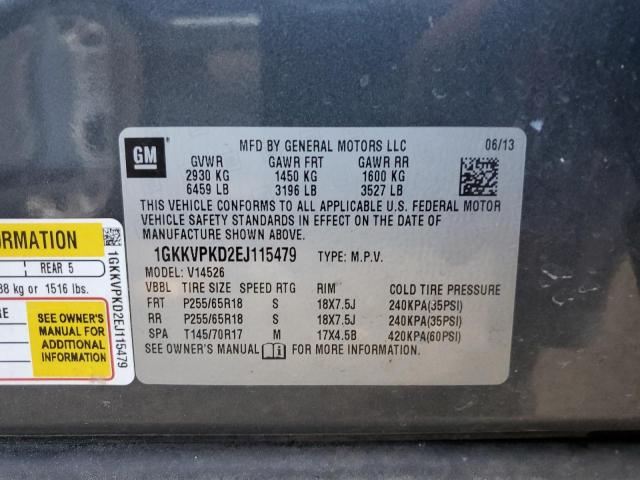 Photo 14 from auction – 2014 GMC ACADIA SLE with VIN 1GKKVPKD2EJ115479
