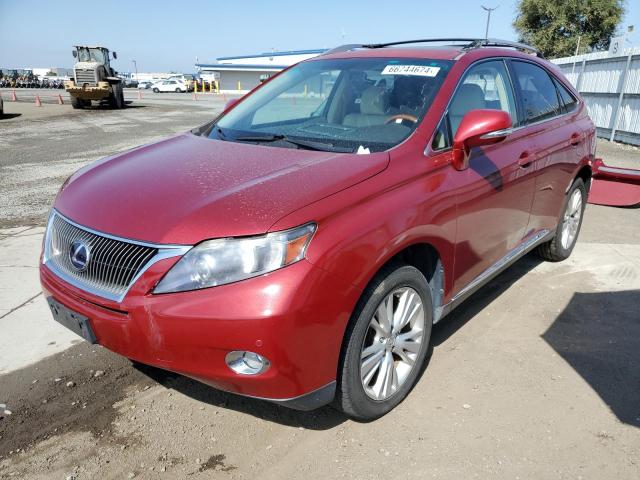 LEXUS RX 450H 2010 with VIN JTJBC1BA7A2415489 - Photo from auction