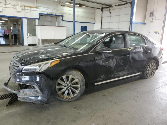HYUNDAI SONATA SPO 2017 with VIN 5NPE34AF9HH443169 - Photo from auction