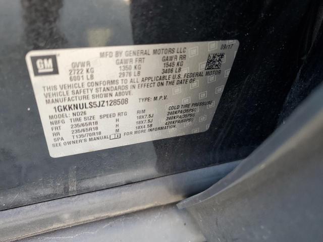 Photo 14 from auction – 2018 GMC ACADIA SLT with VIN 1GKKNULS5JZ128508