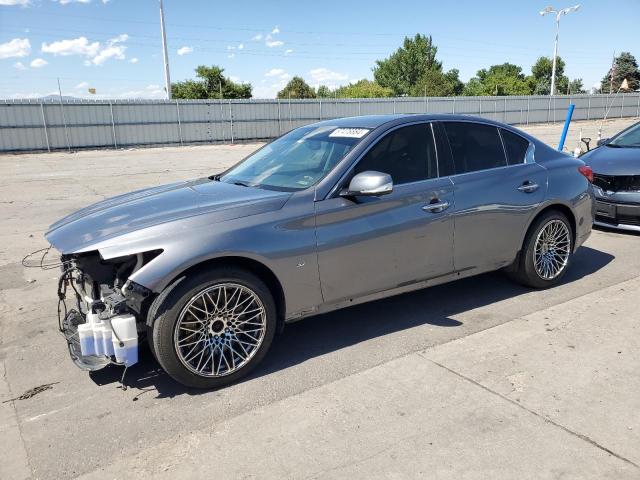 INFINITI Q50 BASE 2015 with VIN JN1BV7AR9FM406055 - Photo from auction