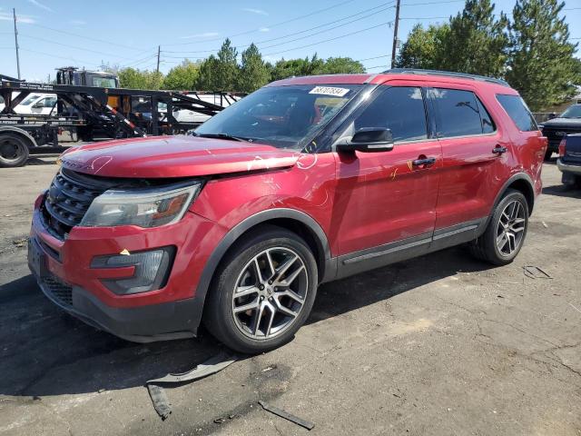 FORD EXPLORER S 2016 with VIN 1FM5K8GT8GGA62077 - Photo from auction