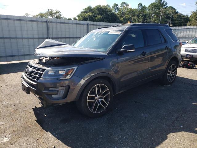 FORD EXPLORER S 2016 with VIN 1FM5K8GT7GGD19357 - Photo from auction