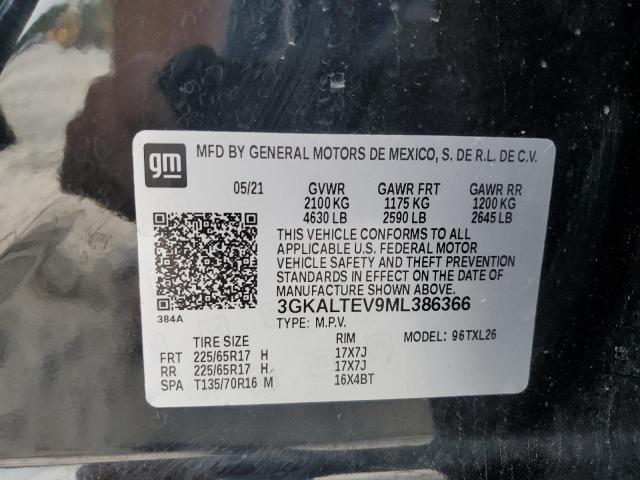 Photo 14 from auction – 2021 GMC TERRAIN SL with VIN 3GKALTEV9ML386366