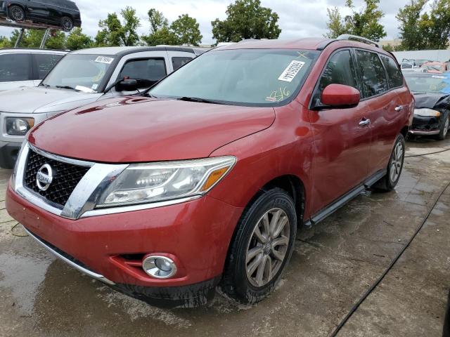 NISSAN PATHFINDER 2015 with VIN 5N1AR2MN4FC649279 - Photo from auction