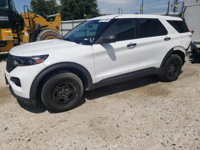 FORD EXPLORER P 2021 with VIN 1FM5K8AB3MGA46865 - Photo from auction