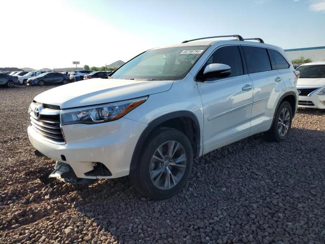 TOYOTA HIGHLANDER 2015 with VIN 5TDZKRFH9FS079919 - Photo from auction