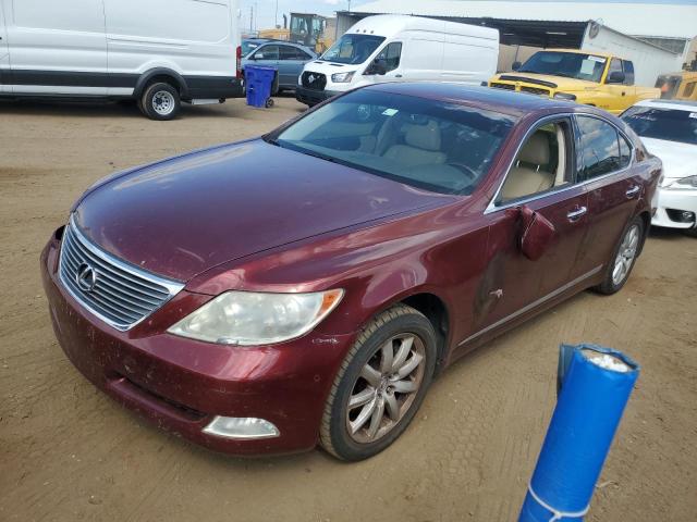 LEXUS LS 460 2007 with VIN JTHBL46F875027204 - Photo from auction