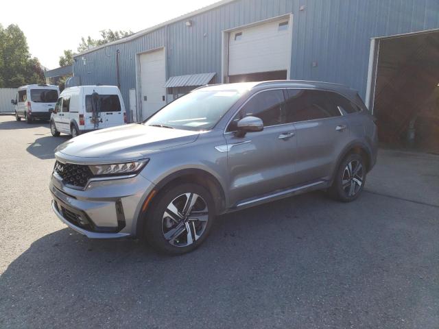 KIA SORENTO EX 2023 with VIN KNDRHDLG2P5183821 - Photo from auction