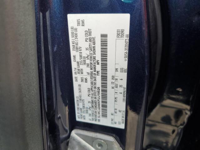 Photo 14 from auction – 2015 LINCOLN MKC with VIN 5LMCJ2A9XFUJ19526