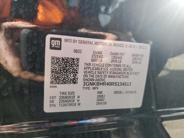 Photo 14 from auction – 2024 CHEVROLET BLAZER 2LT with VIN 3GNKBHR40RS134513