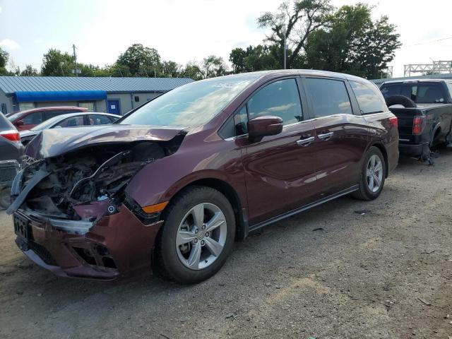 HONDA ODYSSEY EX 2019 with VIN 5FNRL6H74KB024261 - Photo from auction