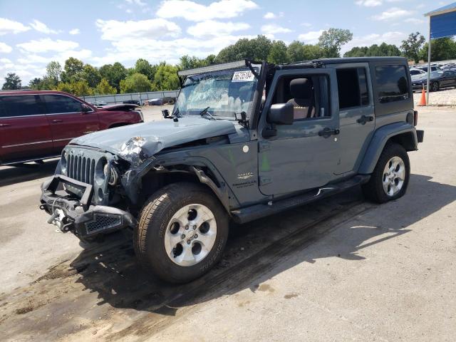 JEEP WRANGLER U 2014 with VIN 1C4BJWEG0EL117503 - Photo from auction