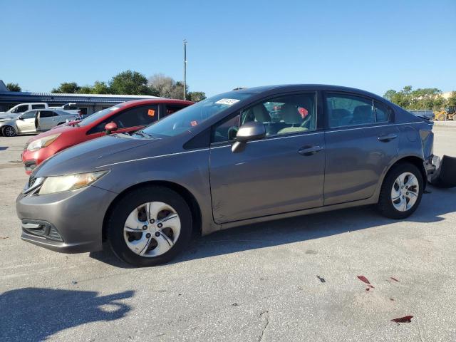 HONDA CIVIC LX 2013 with VIN 19XFB2F58DE030847 - Photo from auction