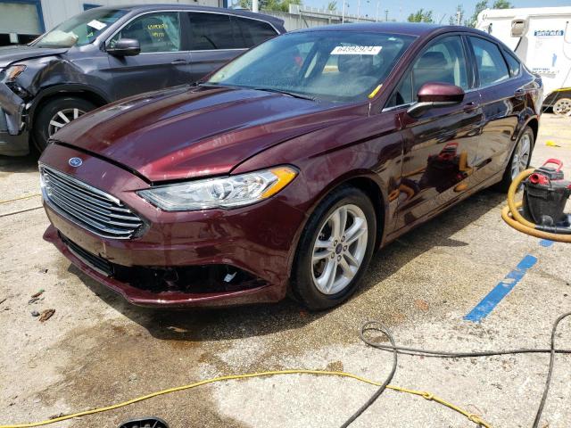 FORD FUSION SE 2018 with VIN 3FA6P0H70JR190848 - Photo from auction