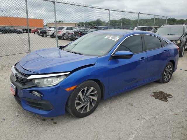 HONDA CIVIC EX 2017 with VIN 19XFC2F72HE076453 - Photo from auction