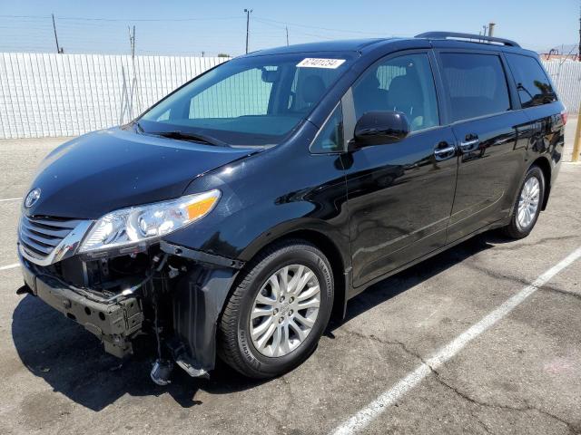 TOYOTA SIENNA XLE 2017 with VIN 5TDYZ3DC9HS890800 - Photo from auction