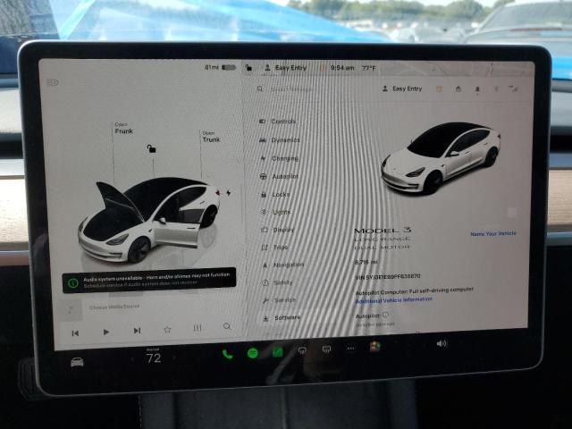 Photo 9 from auction – 2023 TESLA MODEL 3 with VIN 5YJ3E1EB9PF636670