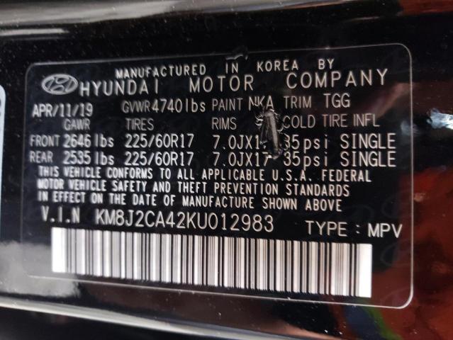 Photo 14 from auction – 2019 HYUNDAI TUCSON SE with VIN KM8J2CA42KU012983