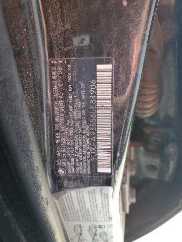 Photo 14 from auction – 2006 BMW X5 4.8IS with VIN 5UXFA93556LE84906